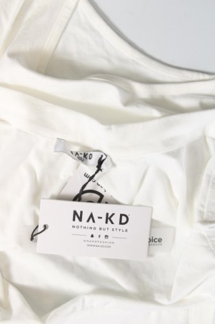 Γυναικεία μπλούζα-Κορμάκι NA-KD, Μέγεθος S, Χρώμα Λευκό, Τιμή 15,98 €