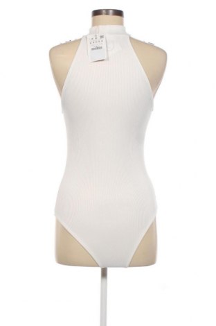 Γυναικεία μπλούζα-Κορμάκι Pull&Bear, Μέγεθος M, Χρώμα Λευκό, Τιμή 5,41 €
