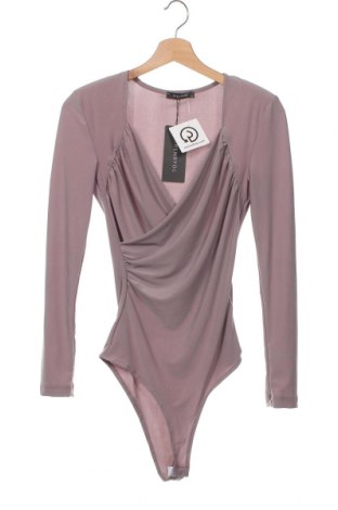 Γυναικεία μπλούζα-Κορμάκι Trendyol, Μέγεθος XS, Χρώμα  Μπέζ, Τιμή 11,91 €