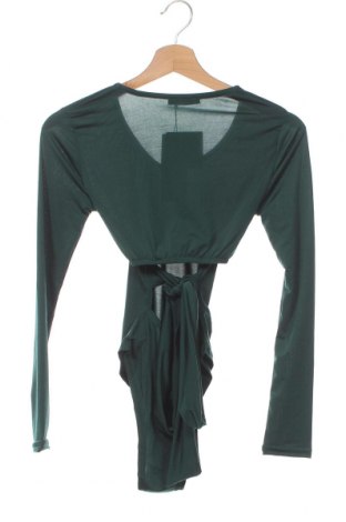 Дамска блуза - боди Trendyol, Размер S, Цвят Зелен, Цена 19,25 лв.