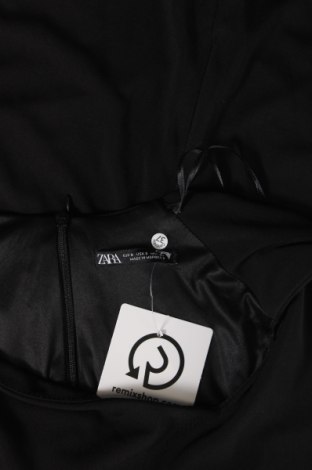 Дамска блуза - боди Zara, Размер S, Цвят Черен, Цена 31,00 лв.