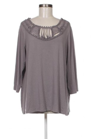 Γυναικεία μπλούζα ALESSA W., Μέγεθος XL, Χρώμα Γκρί, Τιμή 11,75 €