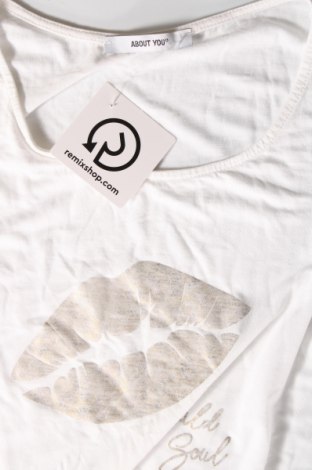 Γυναικεία μπλούζα About You, Μέγεθος M, Χρώμα Λευκό, Τιμή 8,30 €