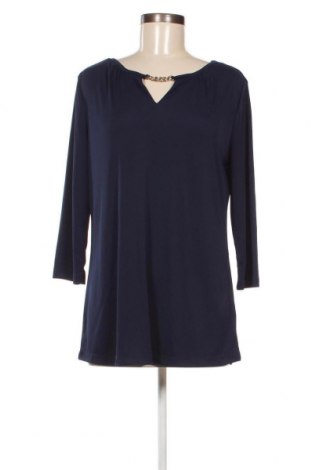 Γυναικεία μπλούζα Alba Moda, Μέγεθος L, Χρώμα Μπλέ, Τιμή 9,46 €