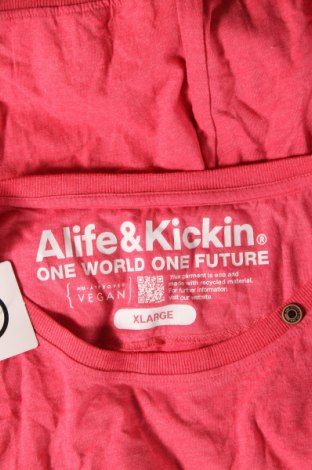 Γυναικεία μπλούζα Alife And Kickin, Μέγεθος XL, Χρώμα Ρόζ , Τιμή 11,99 €