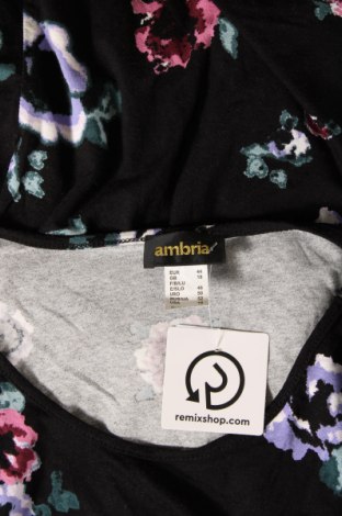 Γυναικεία μπλούζα Ambria, Μέγεθος XL, Χρώμα Μαύρο, Τιμή 6,70 €