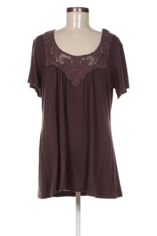 Γυναικεία μπλούζα Ambria, Μέγεθος XL, Χρώμα Καφέ, Τιμή 5,83 €