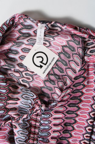 Γυναικεία μπλούζα Amisu, Μέγεθος XS, Χρώμα Πολύχρωμο, Τιμή 11,75 €