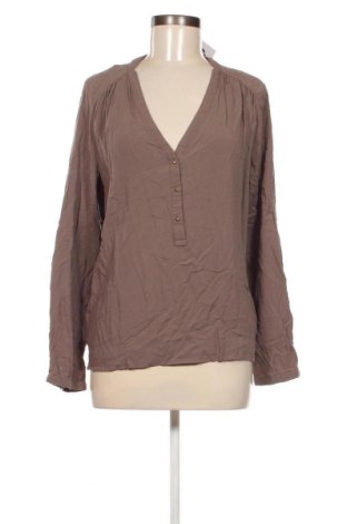 Γυναικεία μπλούζα Amisu, Μέγεθος L, Χρώμα Καφέ, Τιμή 3,76 €