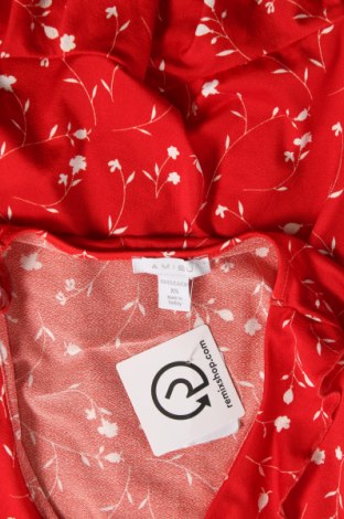 Γυναικεία μπλούζα Amisu, Μέγεθος XS, Χρώμα Κόκκινο, Τιμή 1,96 €