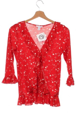 Γυναικεία μπλούζα Amisu, Μέγεθος XS, Χρώμα Κόκκινο, Τιμή 2,45 €