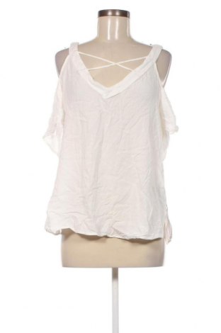 Γυναικεία μπλούζα Amisu, Μέγεθος XL, Χρώμα Λευκό, Τιμή 7,15 €