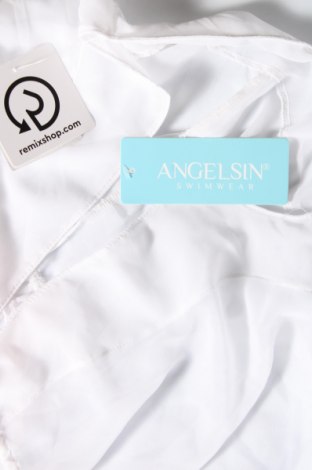 Дамска блуза Angelsin, Размер S, Цвят Бял, Цена 31,00 лв.