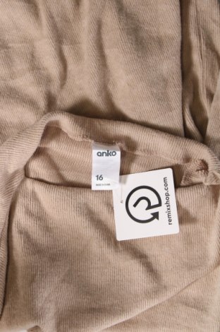Дамска блуза Anko, Размер XL, Цвят Бежов, Цена 10,26 лв.