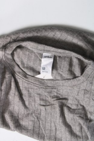 Γυναικεία μπλούζα Anko, Μέγεθος M, Χρώμα Γκρί, Τιμή 4,11 €