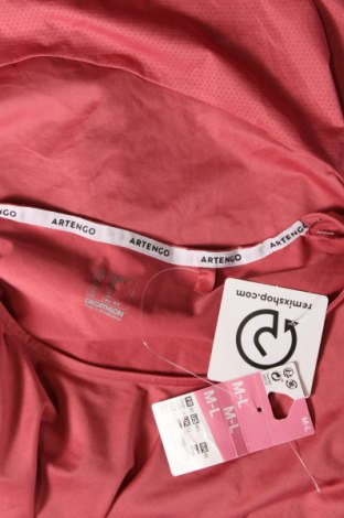 Damen Shirt Artengo, Größe L, Farbe Rot, Preis 5,44 €