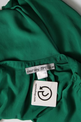 Γυναικεία μπλούζα Ashley Brooke, Μέγεθος XL, Χρώμα Πράσινο, Τιμή 11,75 €
