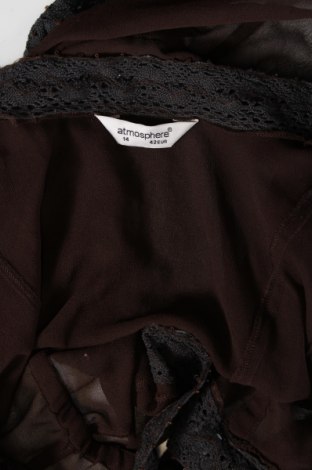 Γυναικεία μπλούζα Atmosphere, Μέγεθος L, Χρώμα Καφέ, Τιμή 2,94 €