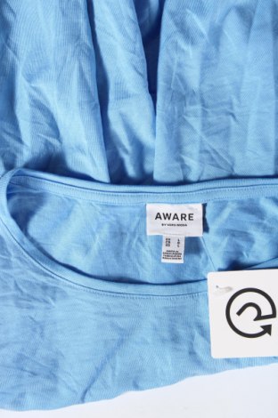 Γυναικεία μπλούζα Aware by Vero Moda, Μέγεθος L, Χρώμα Μπλέ, Τιμή 6,80 €