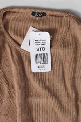 Damen Shirt BGM, Größe M, Farbe Beige, Preis € 2,40