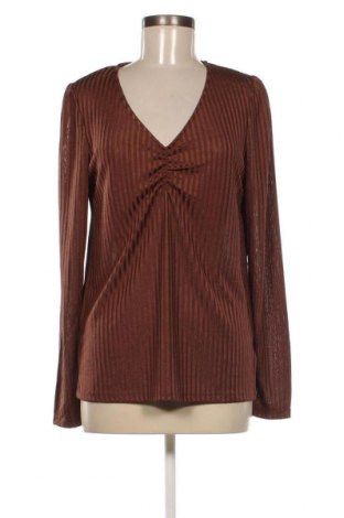 Γυναικεία μπλούζα Bel&Bo, Μέγεθος XL, Χρώμα Καφέ, Τιμή 7,05 €