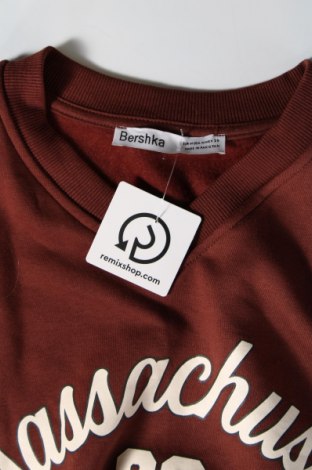 Γυναικεία μπλούζα Bershka, Μέγεθος M, Χρώμα Καφέ, Τιμή 5,43 €