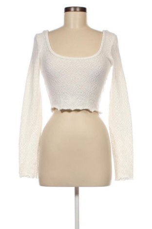 Γυναικεία μπλούζα Bershka, Μέγεθος S, Χρώμα Λευκό, Τιμή 5,75 €