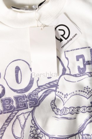 Γυναικεία μπλούζα Bershka, Μέγεθος XS, Χρώμα Λευκό, Τιμή 7,19 €