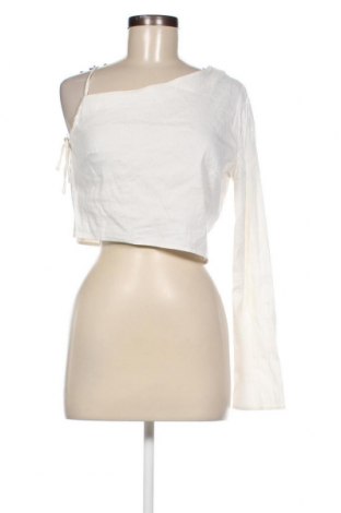 Damen Shirt Bershka, Größe XL, Farbe Weiß, Preis 15,98 €