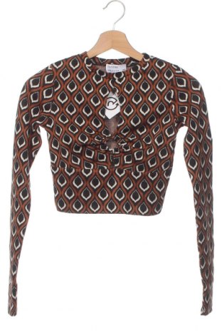 Γυναικεία μπλούζα Bershka, Μέγεθος XS, Χρώμα Πολύχρωμο, Τιμή 3,00 €