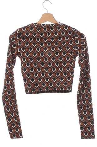 Дамска блуза Bershka, Размер XS, Цвят Многоцветен, Цена 10,56 лв.