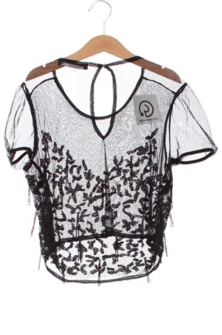 Damen Shirt Bershka, Größe XS, Farbe Schwarz, Preis € 13,26