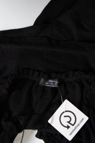 Γυναικεία μπλούζα Bershka, Μέγεθος S, Χρώμα Μαύρο, Τιμή 5,10 €
