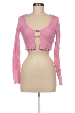 Damen Shirt Bershka, Größe M, Farbe Rosa, Preis 5,70 €
