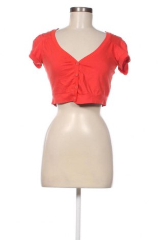 Дамска блуза Bershka, Размер L, Цвят Червен, Цена 7,60 лв.