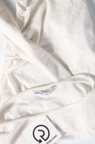 Damen Shirt Bershka, Größe S, Farbe Weiß, Preis 6,55 €