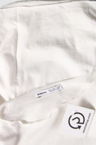 Damen Shirt Bershka, Größe M, Farbe Weiß, Preis 6,55 €