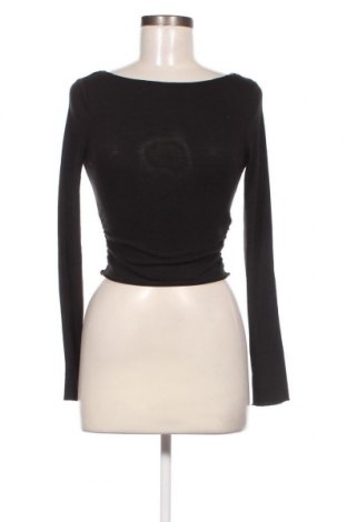 Дамска блуза Bershka, Размер M, Цвят Черен, Цена 8,06 лв.