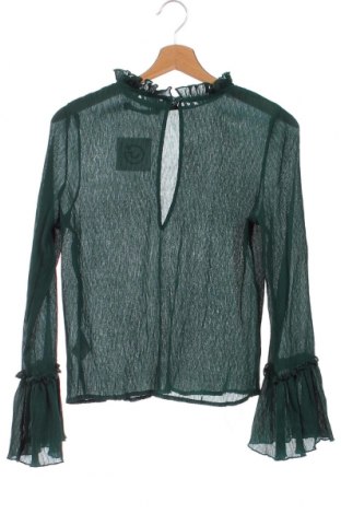 Дамска блуза Bik Bok, Размер XS, Цвят Зелен, Цена 9,69 лв.