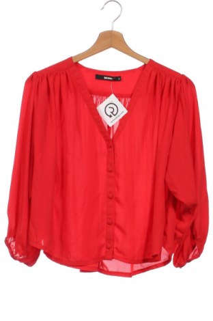 Γυναικεία μπλούζα Bik Bok, Μέγεθος XS, Χρώμα Κόκκινο, Τιμή 5,54 €