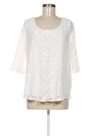 Γυναικεία μπλούζα Bonmarche, Μέγεθος XL, Χρώμα Λευκό, Τιμή 18,03 €