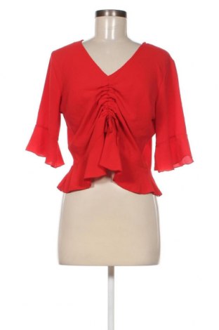 Γυναικεία μπλούζα Boohoo, Μέγεθος L, Χρώμα Κόκκινο, Τιμή 4,70 €