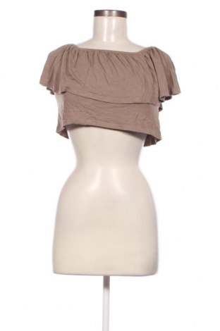 Дамска блуза Boohoo, Размер M, Цвят Кафяв, Цена 3,04 лв.