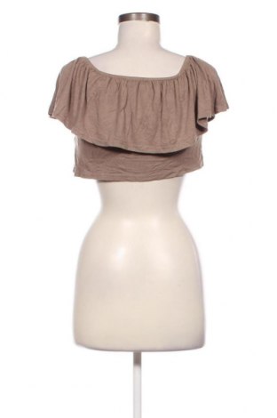 Γυναικεία μπλούζα Boohoo, Μέγεθος M, Χρώμα Καφέ, Τιμή 2,59 €
