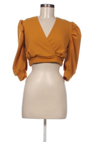 Дамска блуза Boohoo, Размер M, Цвят Жълт, Цена 18,60 лв.