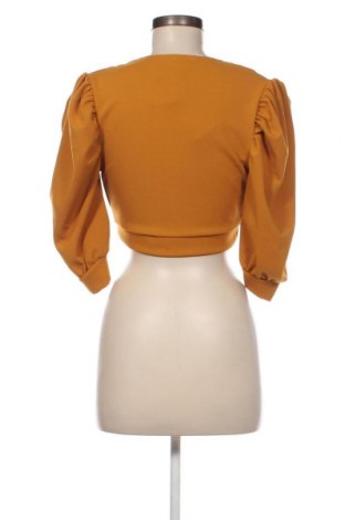Дамска блуза Boohoo, Размер M, Цвят Жълт, Цена 8,37 лв.