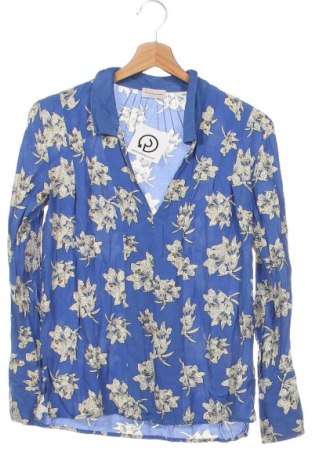 Дамска блуза By Malene Birger, Размер XXS, Цвят Син, Цена 82,41 лв.