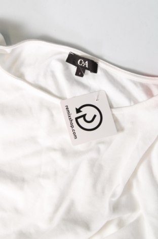 Дамска блуза C&A, Размер S, Цвят Бял, Цена 8,55 лв.