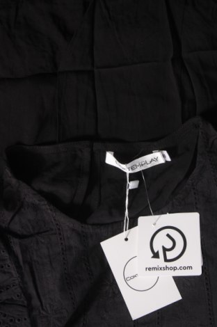 Дамска блуза CONTEMPLAY, Размер S, Цвят Черен, Цена 4,65 лв.