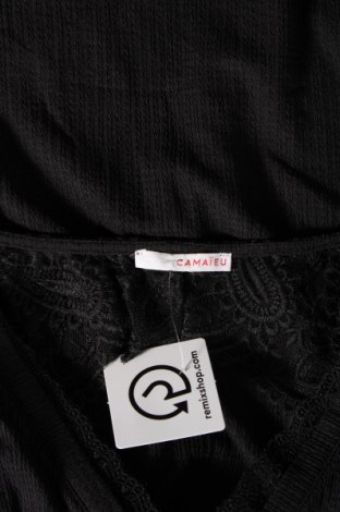 Γυναικεία μπλούζα Camaieu, Μέγεθος XL, Χρώμα Μαύρο, Τιμή 5,59 €
